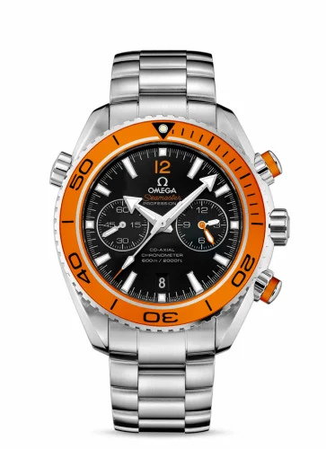 Omega Seamaster Planet Ocean 600M Co-Axial 45.5 Chronograph Stainless Steel / Orange / Bracelet 232.30.46.51.01.002 (23230465101002)